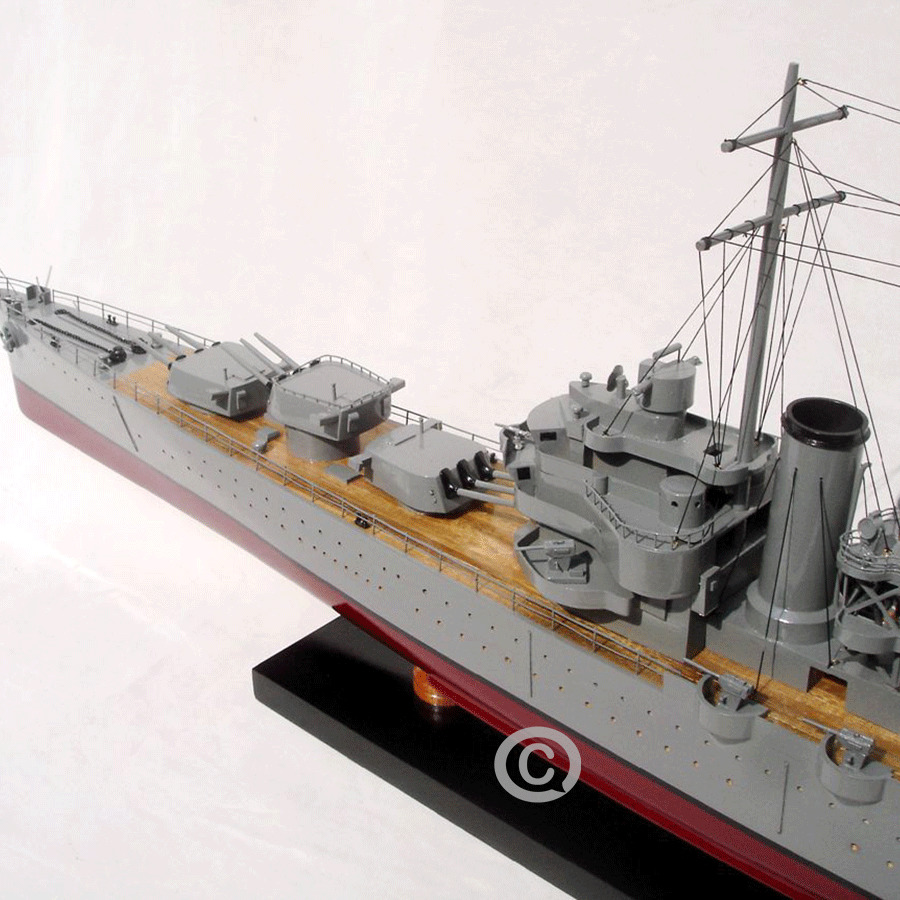 Mô Hình Thuyền chiến USS PHOENIX (CL-46) 7 Thuyền chiến USS PHOENIX (CL-46)
